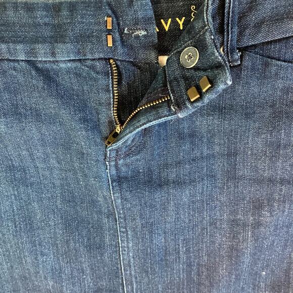 Old Navy Denim Trouser Skirt Size 2 - Picture 3 of 7